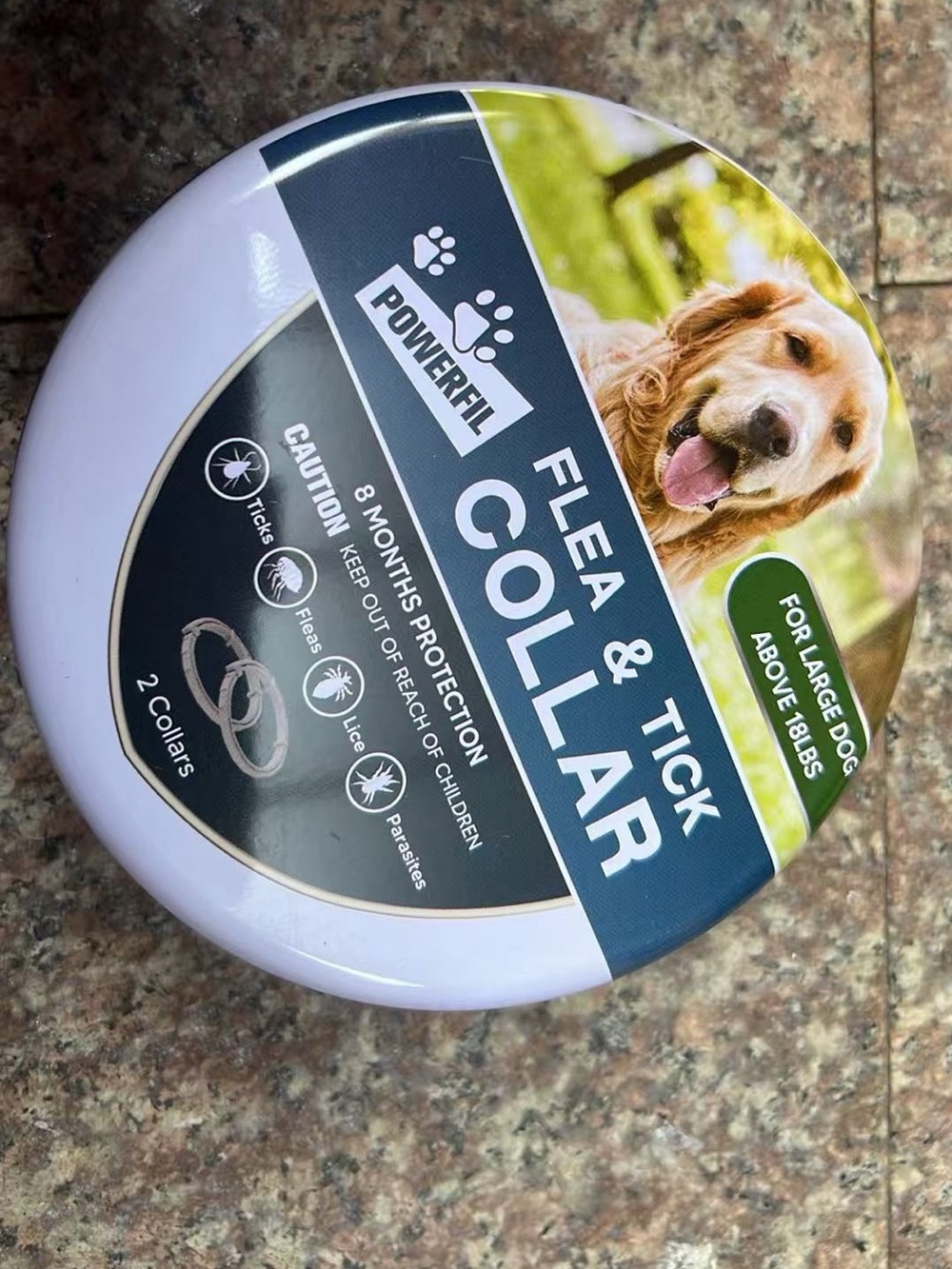 Brand new 2 packs Flea & Tick Collar for Dogs